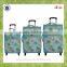 Light Green Leather Luggage Handle Set Travel Bag 4 Single Wheel Designer Leather Luggage Set