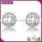 Online Shopping Silver Round Beads Jewelry Set