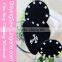 Wholesale White Lace Rabbit Ears Headband with Face Veil Costume Hat funny party hats