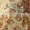 Two-tone flower elastic nylon polyester spandex chemical lace embroidery fabric dry lace fabric wholesale