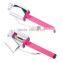 2015 wholesale selfie stick with hot wireless bluetooth made in china