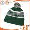 Custom high quality knitted hats plain winter hat beanies cap with factory price