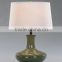 Green bedside table lamp/desk lamp for decoration lighting with UL