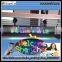 GMS & USB controlling programabel moving message P6 16X128 led RGB display billboard led sign