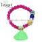 Fashion jewelry jewelry resin stretch bead bracelet bracelets wholesale charm bracelet