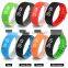 Support mobile APP smart waterproof health pedometer bracelet