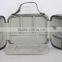 Portable leather Travel Cosmetic Bag for lady/Cardboard makeup bag