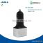 For iPhone and Android devices inner glow 5v 7200ma 3 port smart USB car charger with qualcomm 2.0