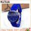 Ladies quartz select fashion custom made cheap colorful silicon rubber watch
