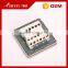 luxury design golden color panel BIHU 2 gang 3 gang intermediate switch for home
