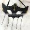 COSPLAY black mask dance fox appeal mask party decorations