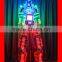 High quality 3D Stilt Walker LED robot Costumes with display screen