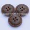 new style imitation leather nylon plastic button