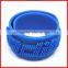 China manufacturer economical colorful silicone bracelet&silicone rubber slap wristband