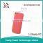 power bank 2200mah usb external power bank for iphone5 portable charger triple clip gift