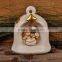Bell-shaped nativity house religious figurines