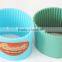 fine quality multicolor avoided heat silicone cup coaster maker