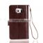 Design Fashion Style Highest Level Leather Stand Cover Phone Bag For S6 Edge Wholesale                        
                                                Quality Choice