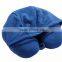 U shape travel neck pillow with cap