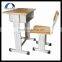 Fine high quality kids study desk with chair for primary school
