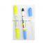 Beautiful color promotional wax crayon highlighter plastic pen