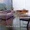 Liansheng new modern design european fabric long sofa