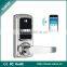 Wireless digital Bluetooth Smart Door Lock with mechanical key for hotel