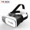 2016 3D VR Box Virtual Reality Glasses Cardboard Movie Game for Samsung IOS iPhone china factory