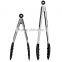 OEM FDA Multiple Different Size 7 inch & 9 inch Silicone BBQ Tongs