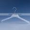 Superior Quatity White Men Plastic Coating Hangers With Anti-slip