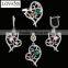 925 Silver Jewelry Set Party Decoration Enameled Silver Jewelry Designs TZ-0252