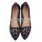 2016 women shoes wholesale lace upper loafer shoes ladies fancy flat shoes