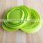 Collapsible Silicone Folding Foldable Strainer / Colander with Handle Silicone Kitchen Accessories