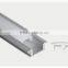 Recessed Stainless Stell Brackets Led Strip Aluminium profile TED001P02