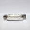 D-sub db connector for wire female 25 pin
