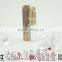 Elegant 13ml glossy surface bronze color fragrance purse atomizer