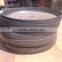 rolling formed flat tubing end cap tank cover for boiler