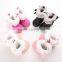winter Soft leather baby shoes boots with soft sole