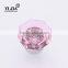 Porcelain Emerald Pink Furniture Hardware Drawer Cabinet Glass Knob