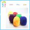 Factory promotional toy sports toy 3 inch pure color soft round ball for sale