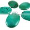 30x40mm big oval greeny blue turquoise cabochon beads,gemstone pendant cabochon stone beads set for rings,necklace 4120036