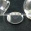 30mm round silver plated bulb vial glass bottle dome with 20mm open mouth DIY pendant charm supplies 1820271