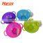 Colorful Fruit Vegetable Plastic Colander And Bowl Set