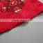 New hand-beading fashion embroidery dress kids elegant princess dresses babies red christmas dress for girls