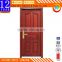 China Suppliers Cheap UPVC Front Doors Windproof Waterproof UPVC Door Panels Comfortable Internal Doors