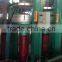 motorbike tyre hydraulic press machine with steam heating