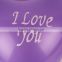 New design and best printing i love you self inflating balloons
