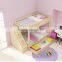 Factory supply newest design child bunk bed with storage