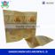 Hot!! Zipper cereals packing/clear food pouch/customized plastic energy bar packaging