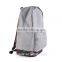 Canvas school backpack